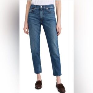 NWT alex mill amber mid rise slim vintage dark indigo size 30